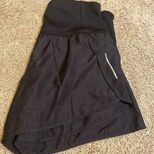 High rise shorts